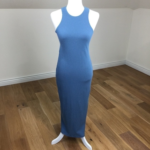Reformation Candice Body-Con Cutout Dress in Morning Glory - Picture 5 of 12